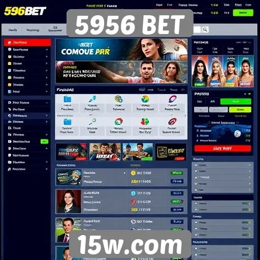Avaliação da interface e experiência do usuário no 5956 BET